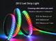 Lumières de bande colorées par 12mm du degré LED de SMD5050 RVB 140
